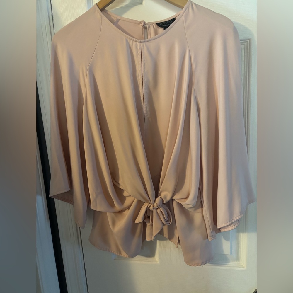 Topshop Light Pink Blouse